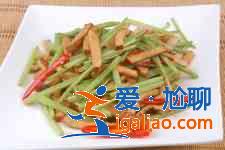 香干炒肉絲？