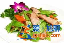 荷蘭豆炒臘肉的做法？