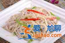 茭白肉絲？