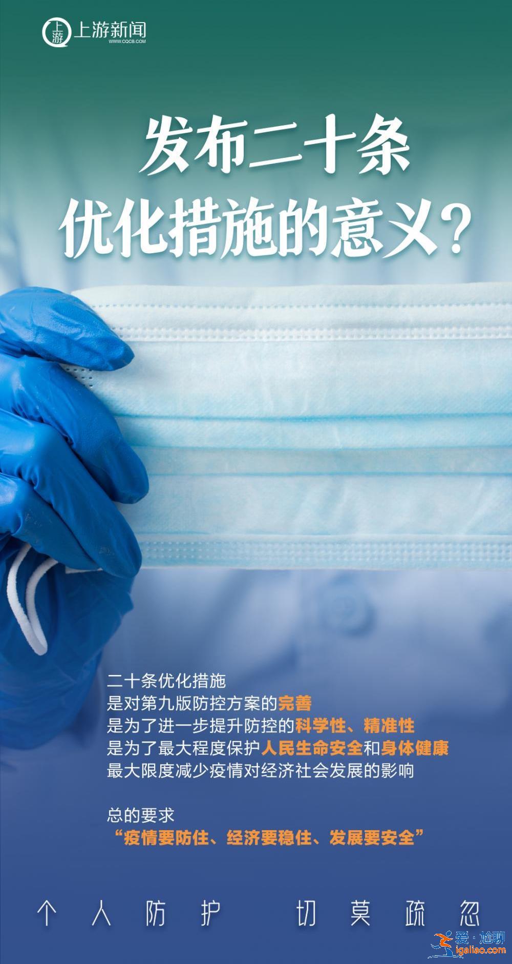 海報 | 二十條優(yōu)化措施不是放松防控 更不是放開、“躺平”？