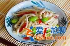 茭白炒肉絲？