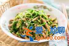榨菜肉絲的做法？