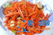 紅蘿卜炒肉的做法大全？