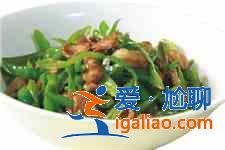 大辣椒炒肉的做法？