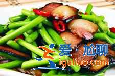 青蒜炒臘肉的做法？