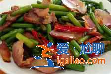 青蒜炒臘肉的做法？