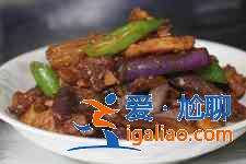 茄子炒肉的做法？