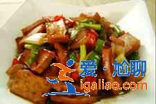 香干炒肉做法？