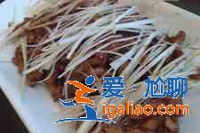 醬肉絲的做法？