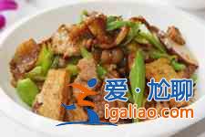 豆腐干炒肉的做法？