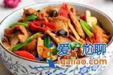 豆腐干炒肉的做法？