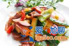 青瓜炒肉的做法？