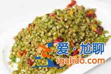 酸豆角炒肉末的做法？