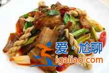 蒜苗回鍋肉？