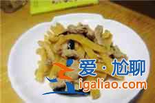 咸菜炒肉？
