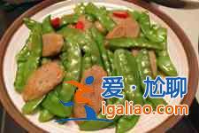 扁豆炒肉的做法？