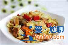 圓白菜炒肉？