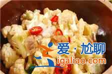菜花炒肉的做法？