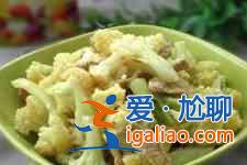 菜花炒肉怎么做？