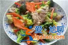 菜花炒肉的做法大全？
