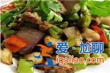 四季豆炒肉的做法？