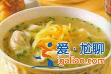 雞湯餛飩的做法？
