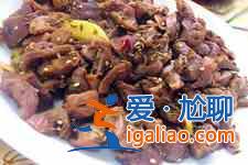 孜然雞胗的做法大全？