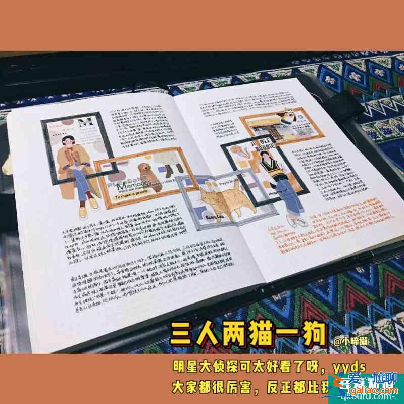 【手帳分享】A5拼貼+排版明星大偵探還是牛的？