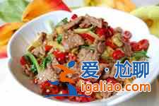 辣椒炒羊肉的做法？