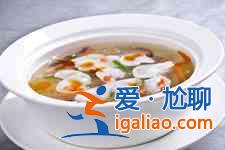 酸辣烏魚蛋湯？