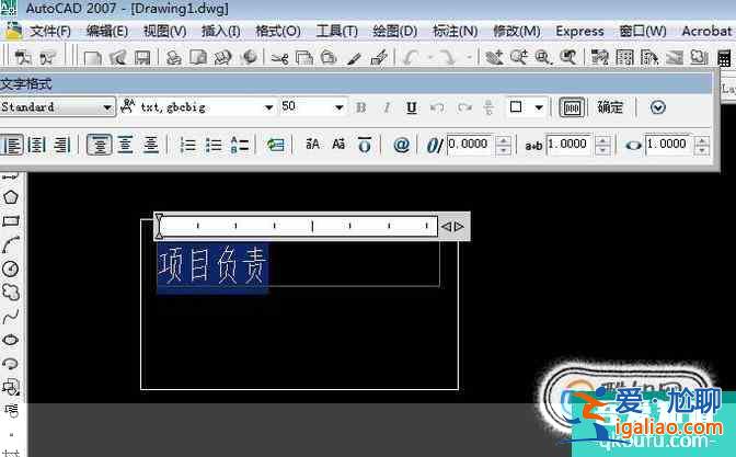 CAD多行文字對齊居中？