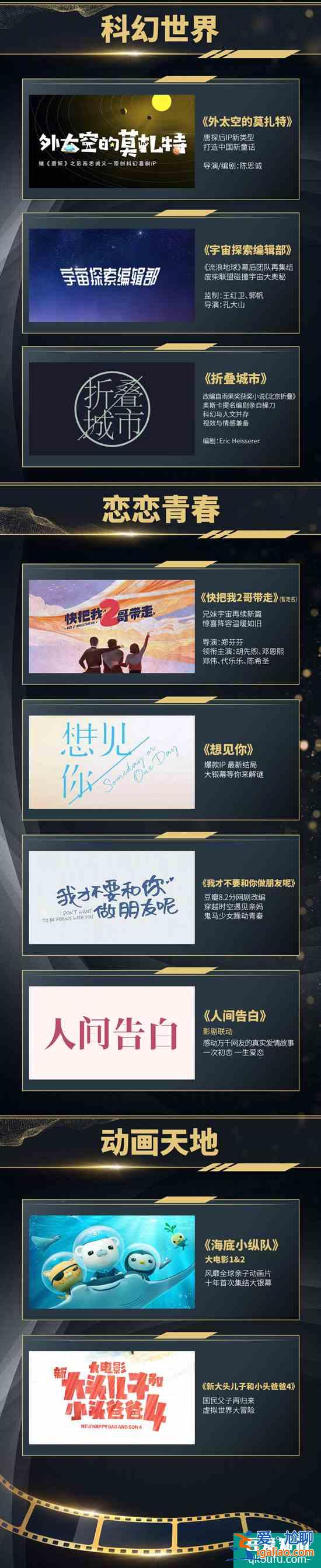 《唐探3》不在2020年上映 《想見(jiàn)你》將拍電影版？