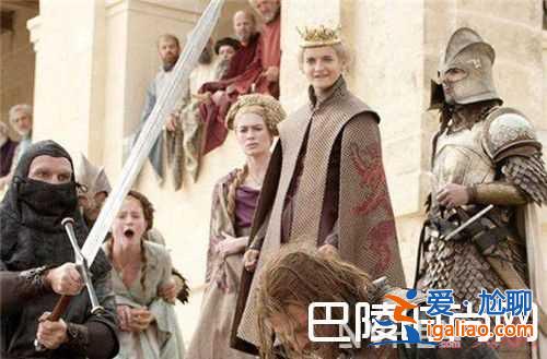 名劍收割機(jī)的鐵王座 玩嗨奈德的腦袋被惡搞的小布什爆眼后的紅毒蛇竟然睡著小玫瑰也怕劇透假戲假作的雪諾連？