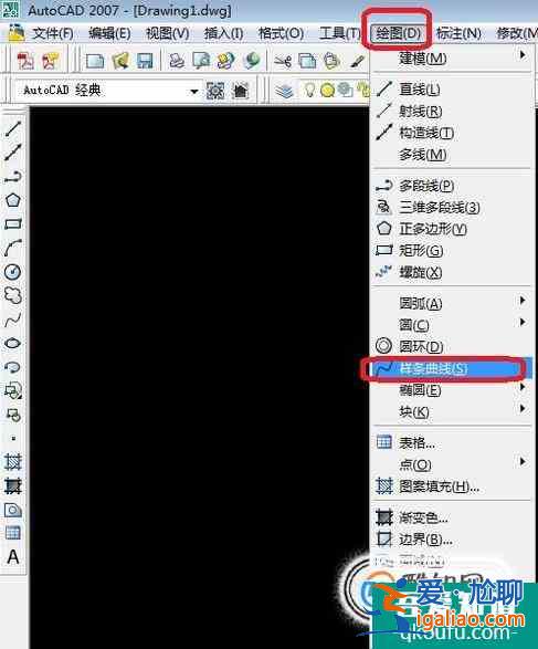 CAD曲線怎么畫？