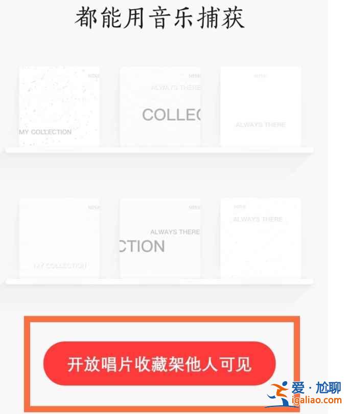 網(wǎng)易云唱片架怎么設(shè)置他人可見？