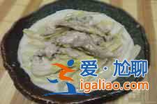 奶油白菜的做法？