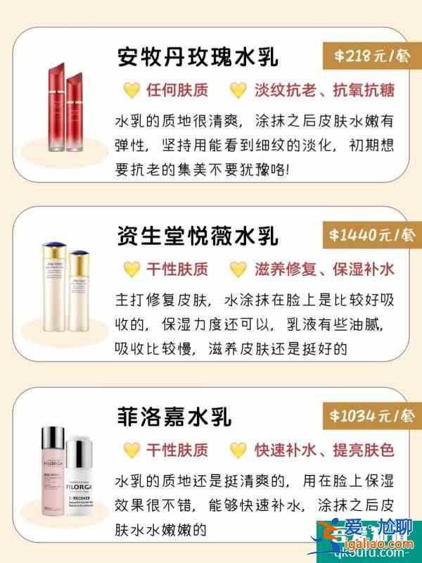 新品抗初老水乳推薦！好用不貴明星專屬水乳？