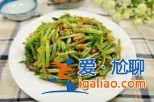 水芹菜的做法？