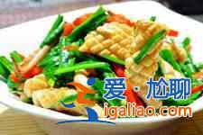 韭菜炒魷魚(yú)的做法？