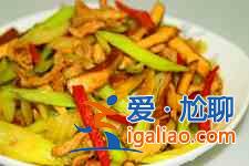 芹菜炒香干怎么做？