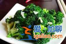 蒜蓉西蘭花的做法大全？