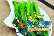 白灼菜心的做法？