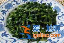 涼拌橄欖菜的做法？