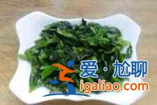 涼拌橄欖菜的做法？