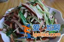 香干炒芹菜的做法？