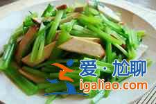 芹菜香干怎么做？