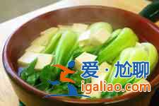 菠菜豆腐湯的做法？