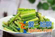 炒蒜苗的做法？