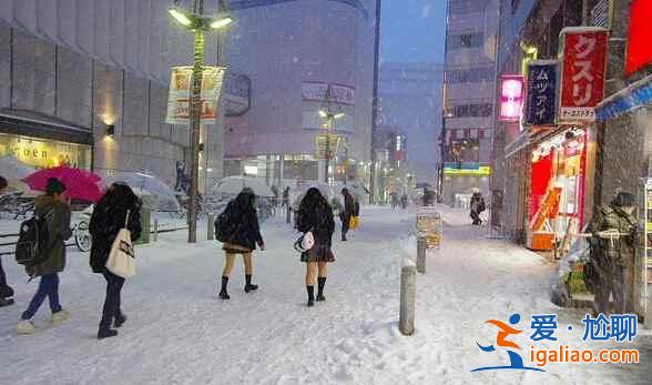 日本女生冬天穿裙子是忍？還是真不冷？？