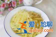 土豆絲的做法？